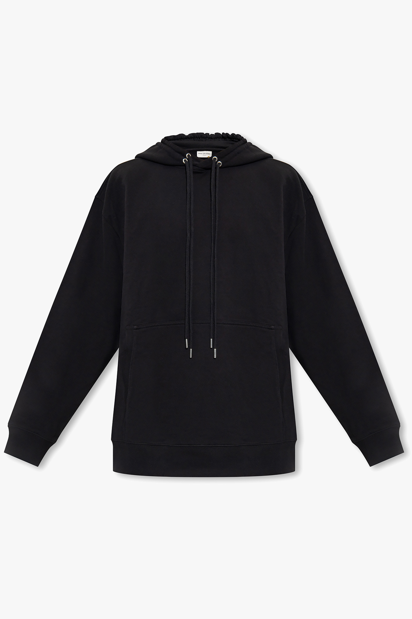 Black Relaxed-fitting hoodie Dries Van Noten - Vitkac Canada